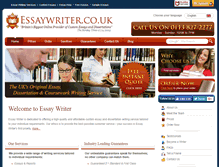 Tablet Screenshot of essaywriter.co.uk
